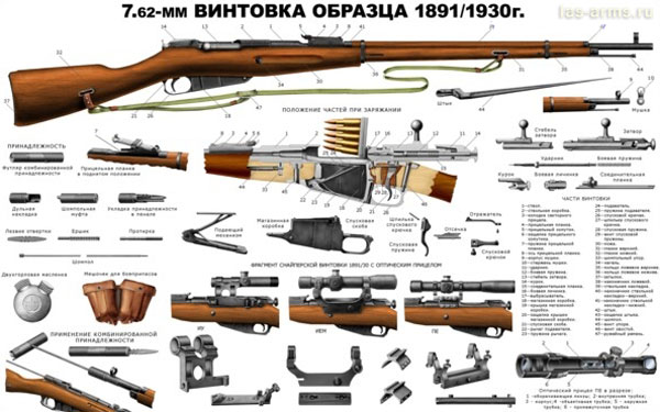 Снайперская винтовка «Мосина образца 1891/1930»