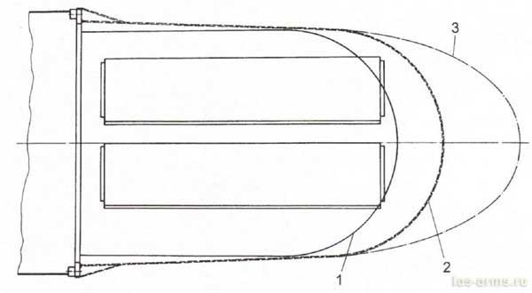 Для СМПЛ типа «Хехт» предлагалось три вида формы носовой оконечности